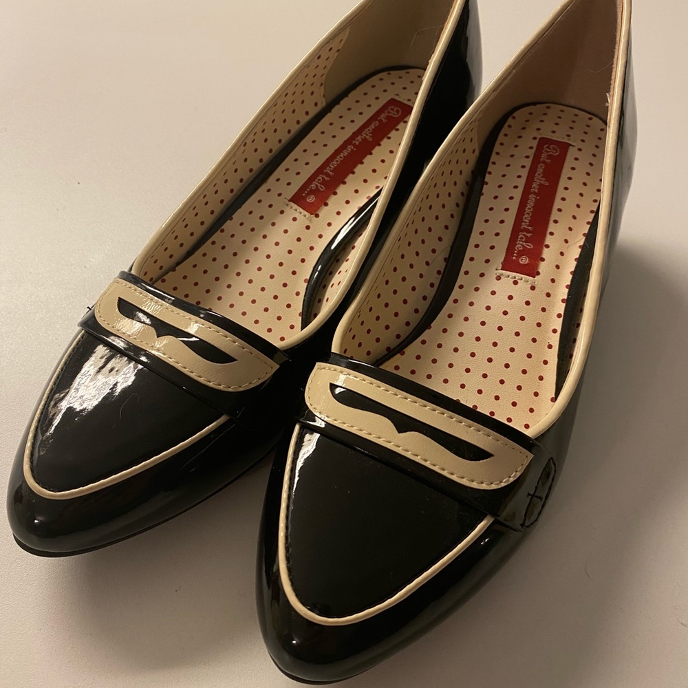 Vintage Inspired Low Heels - BAIT Footwear